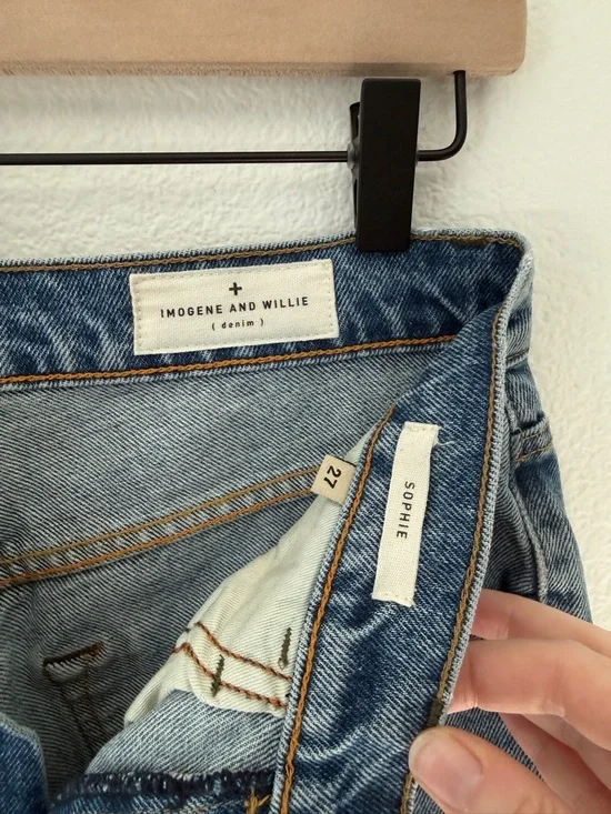 Imogene + Willie Sophie Weston High-Rise Straight Leg Women's Jeans - 27 - Picture 6 of 8